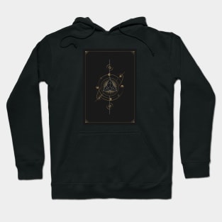 Geometric Astrological Tarot Card Hoodie